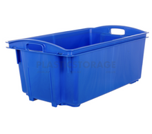 Load image into Gallery viewer, 35L Stack And Nest Crate Base Blue
