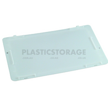 Load image into Gallery viewer, 78L Stackable And Nesting Solid Crate Flat Lid Natural